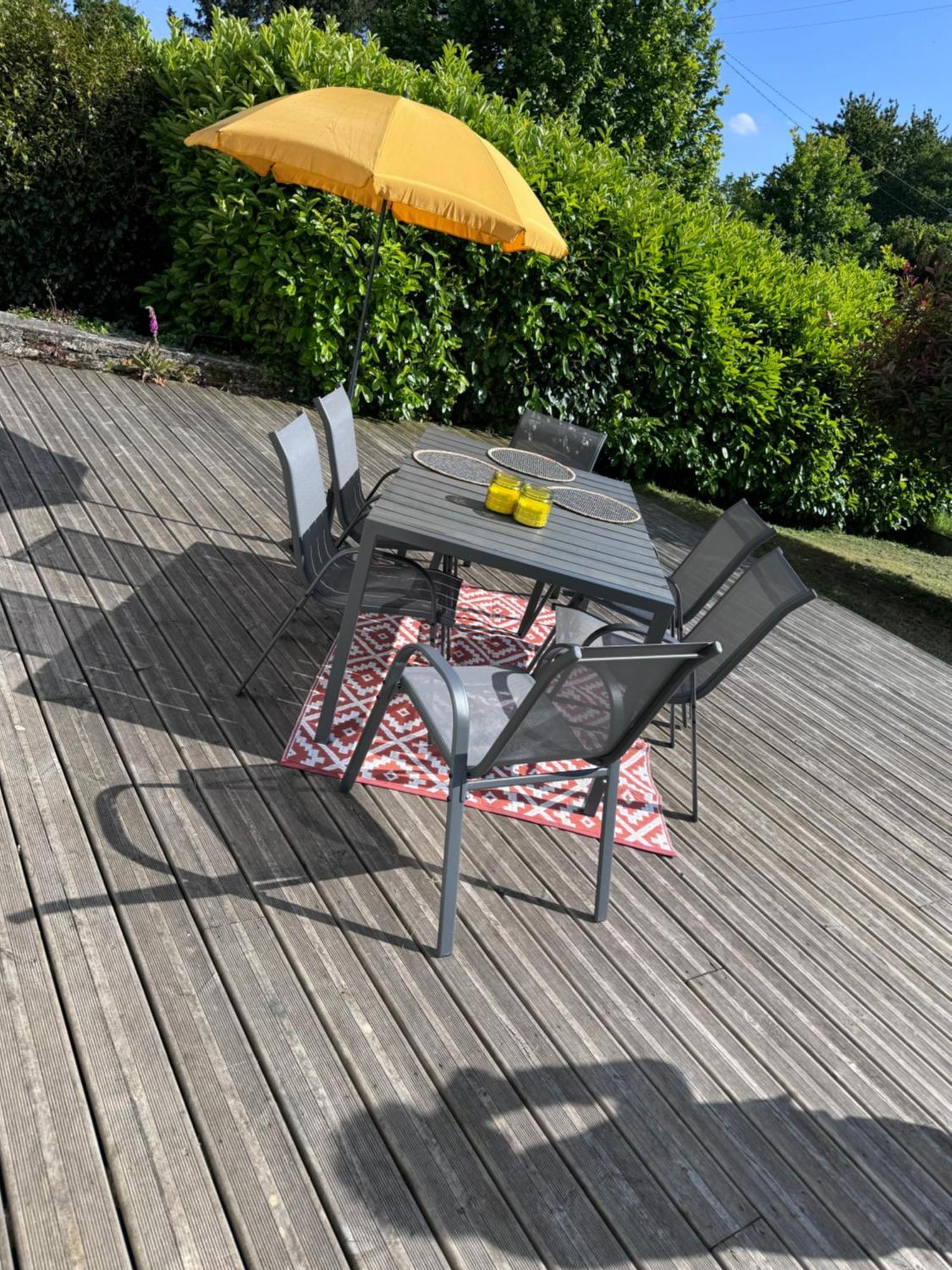 Gite De Kerg'O Cléden-Poher Exterior foto